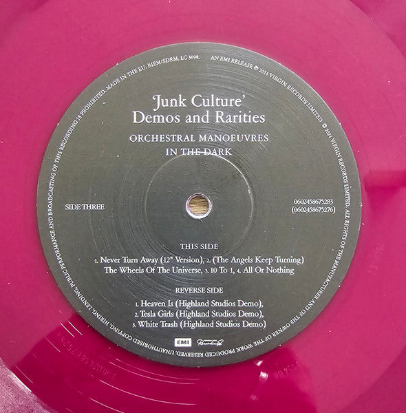'Junk Culture' Demos And Rarities - secondary