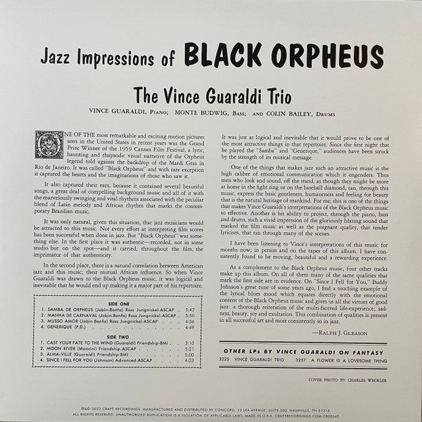Jazz Impressions Of Black Orpheus - secondary
