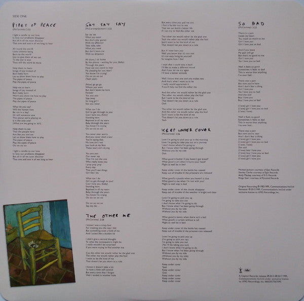 Pipes Of Peace - secondary