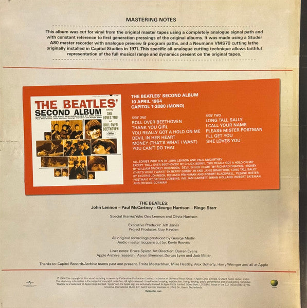 The Beatles' Second Album - secondary