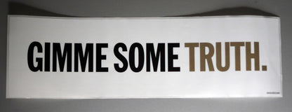 Gimme Some Truth. - secondary