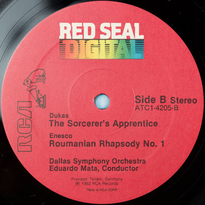 Dallas Symphony Orchestra, Eduardo Mata - Capriccio Italien / A Night On Bald Mountain / The Sorcerer's Apprentice / Roumanian Rhapsody No. 1