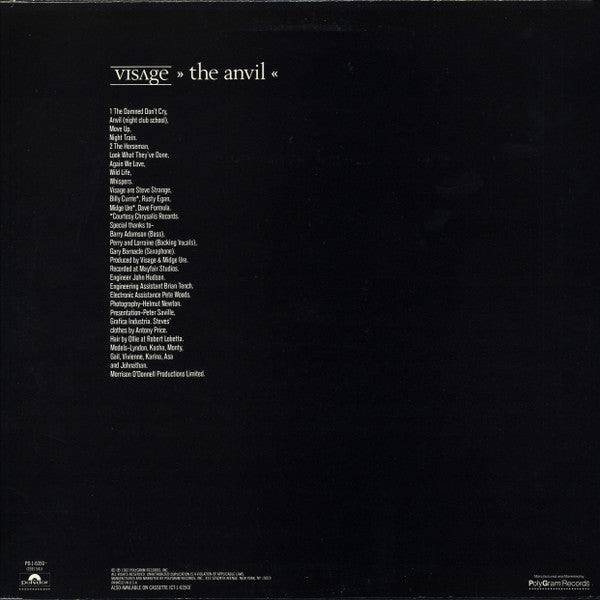 Visage - The Anvil