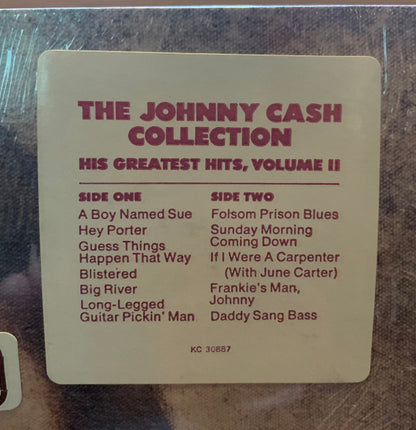 The Johnny Cash Collection • His Greatest Hits, Volume II - secondary