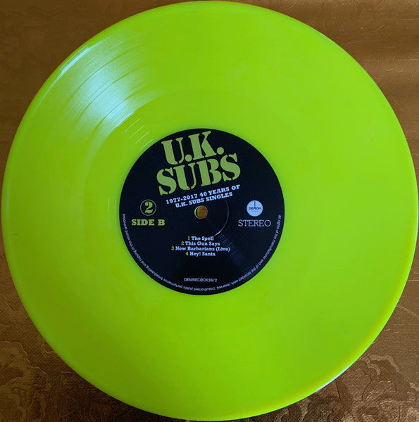 1977 - 2017 40 Years Of U.K. Subs Singles - secondary
