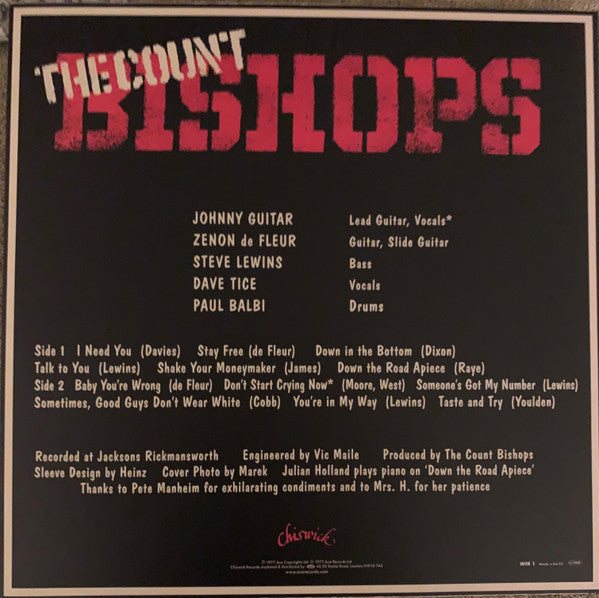 The Count Bishops - secondary