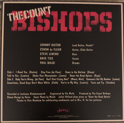 The Count Bishops - secondary