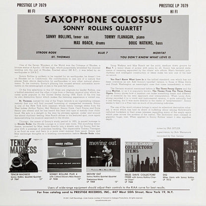 Saxophone Colossus - secondary