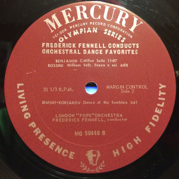 Frederick Fennell, The London Pops Orchestra - Carousel Waltz And Other Orchestral Dance Favorites