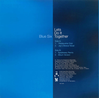 12" Single: Blue Six - Lets Do It Together