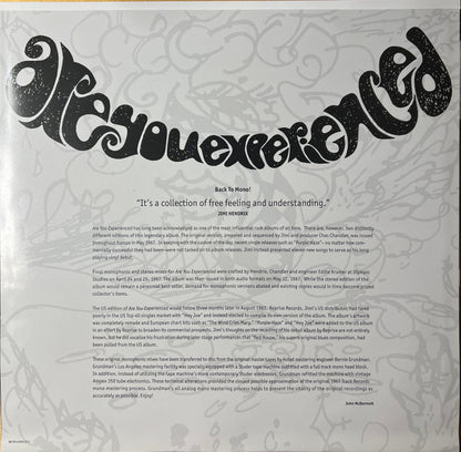 Are You Experienced - secondary