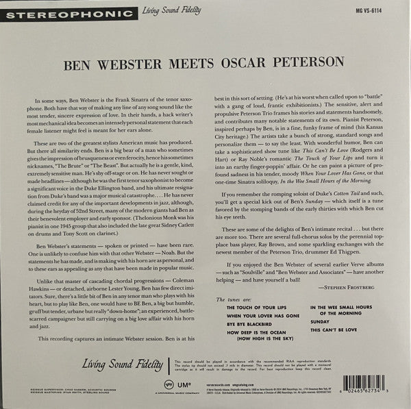 Ben Webster Meets Oscar Peterson - secondary