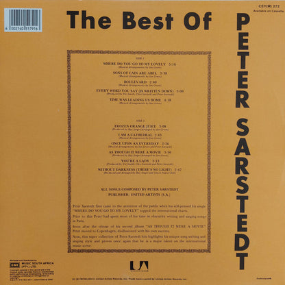 The Best Of Peter Sarstedt - secondary