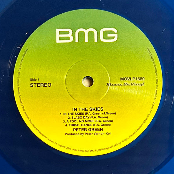 In The Skies - secondary