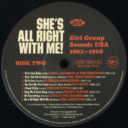 She's All Right With Me! Girl Group Sounds USA 1961-1968 - secondary
