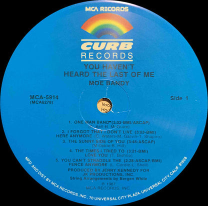 You Haven't Heard The Last Of Me - secondary