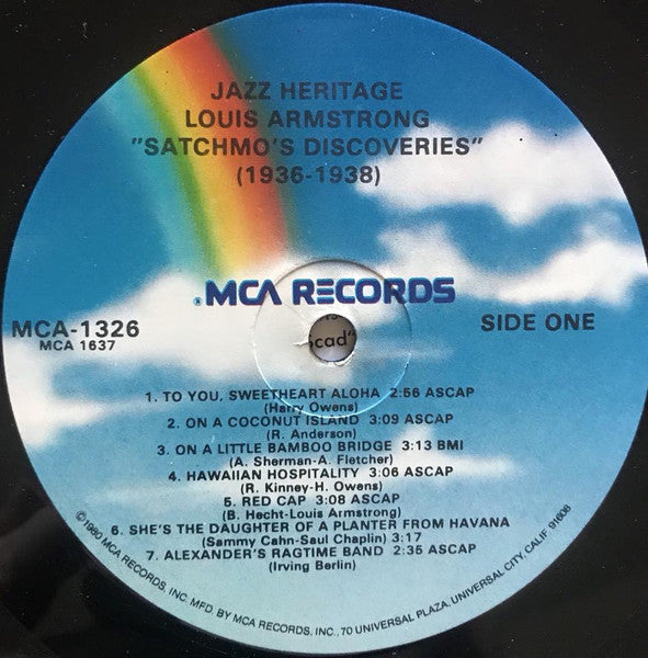 Satchmo's Discoveries (1936-1938) - secondary