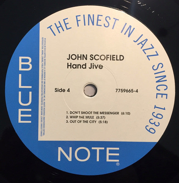Hand Jive - secondary