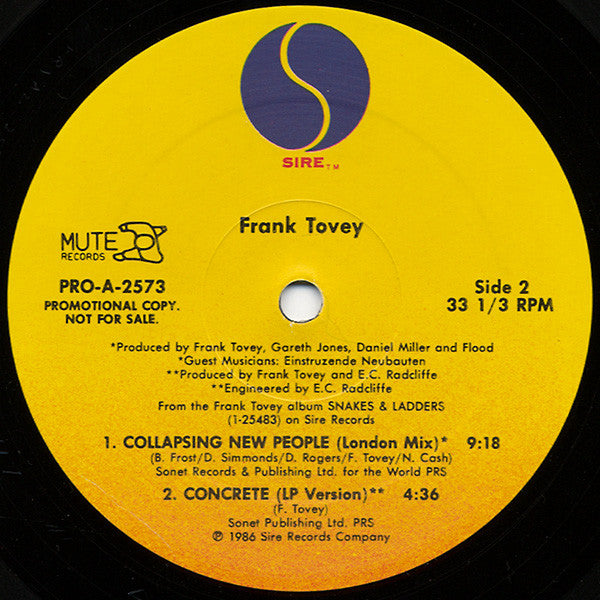 Luxury / Collapsing New People / Concrete - secondary