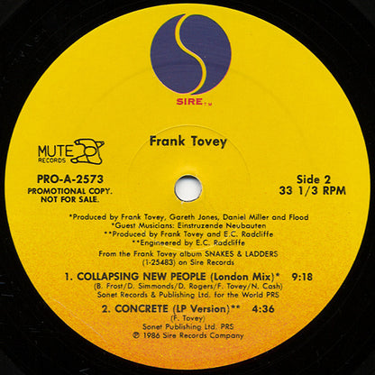 Luxury / Collapsing New People / Concrete - secondary