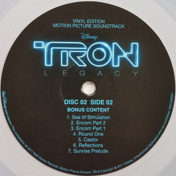 TRON: Legacy (Vinyl Edition Motion Picture Soundtrack) - secondary