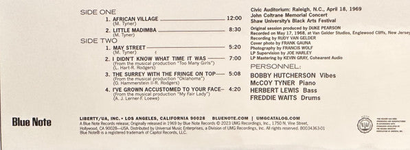 Time For Tyner - secondary