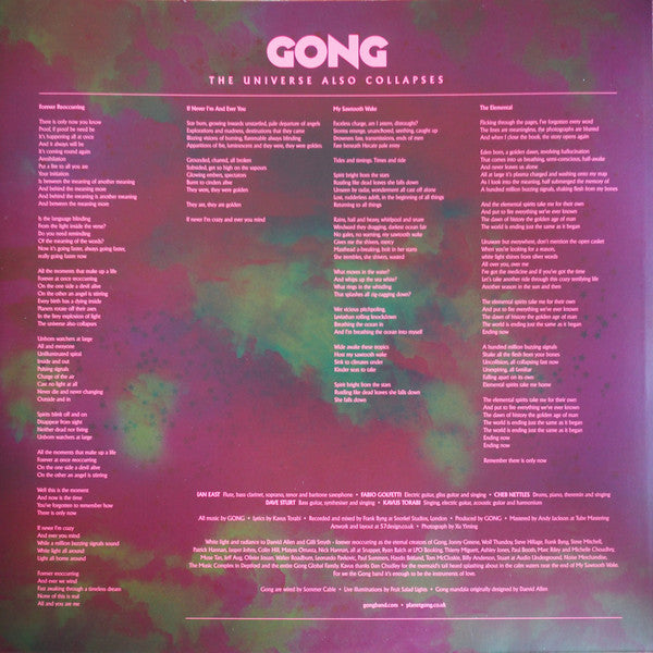 The Universe Also Collapses  - secondary