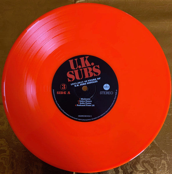 1977 - 2017 40 Years Of U.K. Subs Singles - secondary