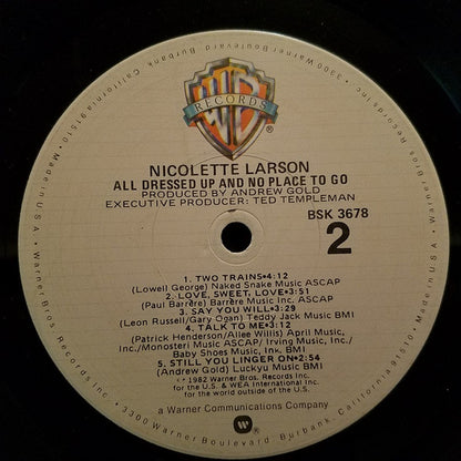 Nicolette Larson - All Dressed Up And No Place To Go