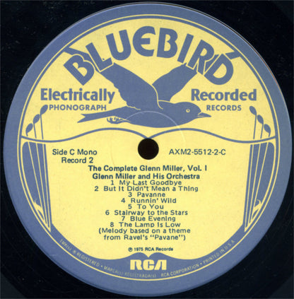 The Complete Glenn Miller Vol. 1 1938-1939 - secondary