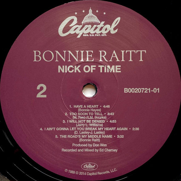 Nick Of Time - secondary