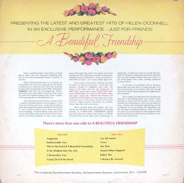 The Inimitable Helen O'Connell In A Beautiful Friendship - secondary