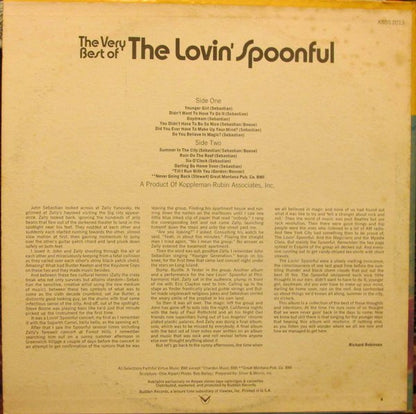 The Very Best Of The Lovin' Spoonful - secondary
