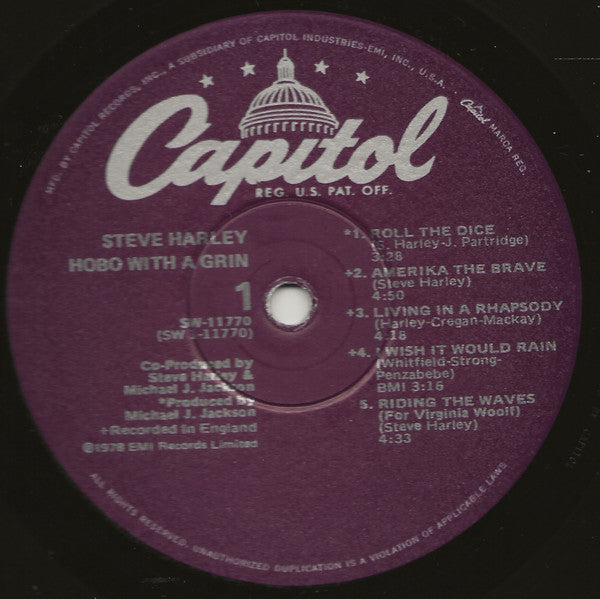 Hobo With A Grin - secondary