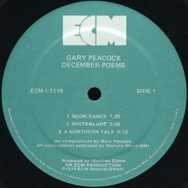 December Poems - secondary