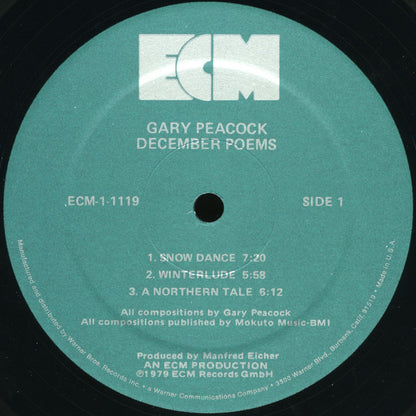 December Poems - secondary