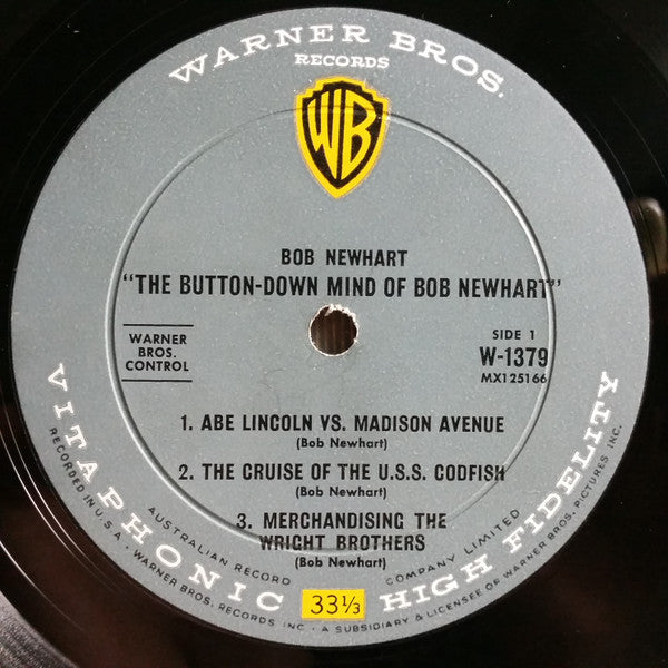 Bob Newhart - The Button-Down Mind Of Bob Newhart