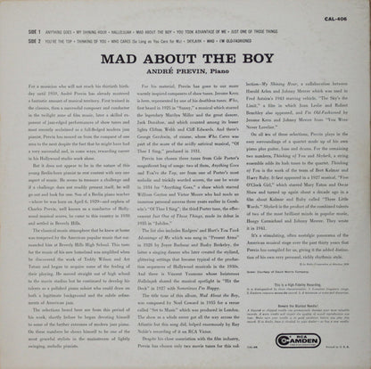 André Previn - Mad About The Boy