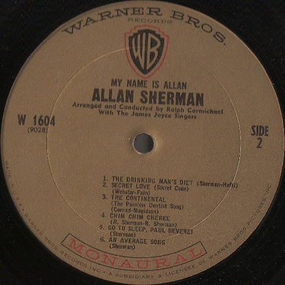 My Name Is Allan:  Allan Sherman Sings Great Movie Hits & Songs From The Cutting Room Floor - secondary