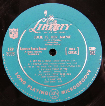 Julie Is Her Name - secondary
