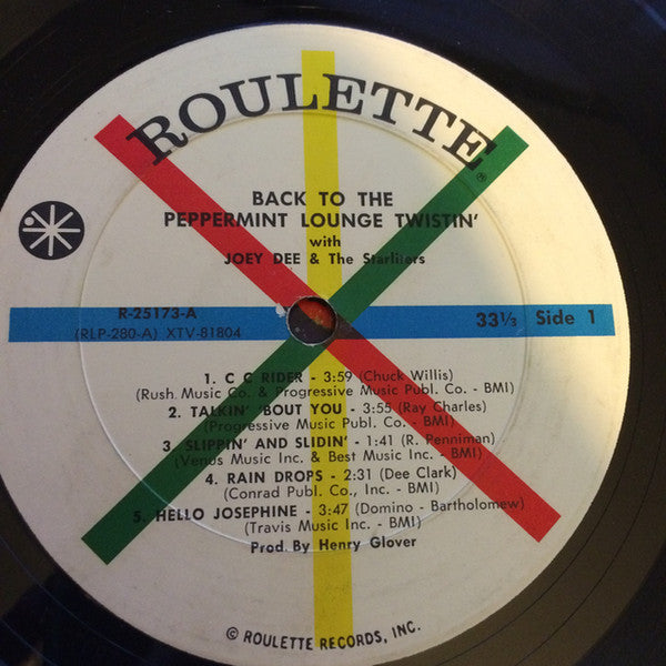 Back At The Peppermint Lounge / Twistin' - secondary