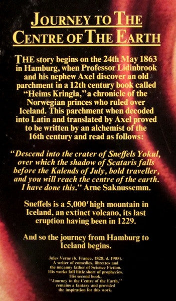 Journey To The Centre Of The Earth - secondary