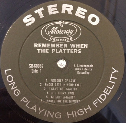 The Platters - Remember When?