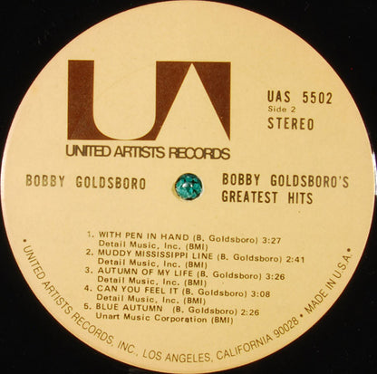 Bobby Goldsboro - Bobby Goldsboro's Greatest Hits