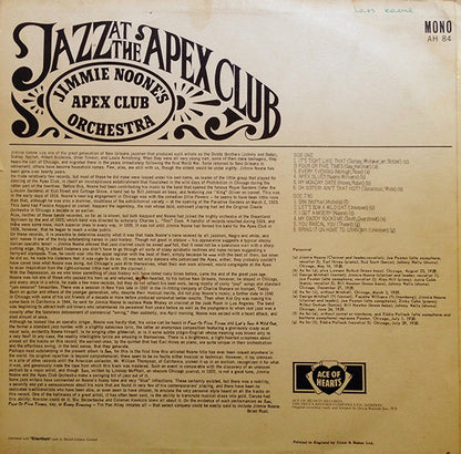 Jazz At The Apex Club - secondary