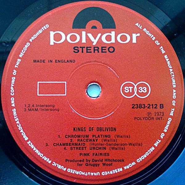 The Pink Fairies - Kings Of Oblivion