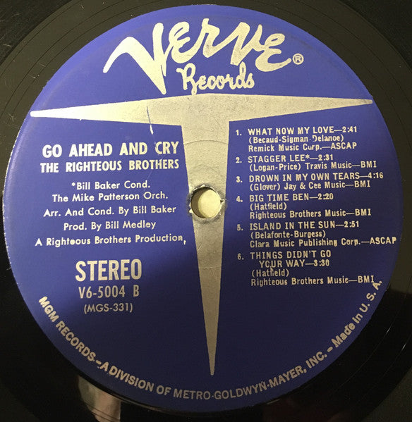 Go Ahead And Cry - secondary
