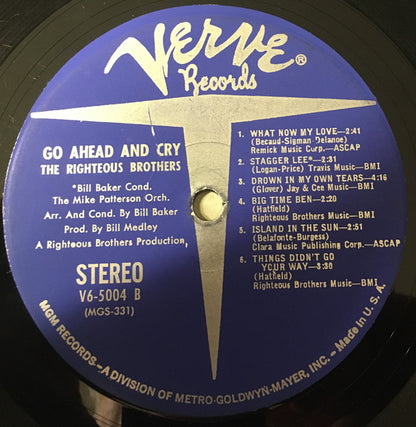 Go Ahead And Cry - secondary