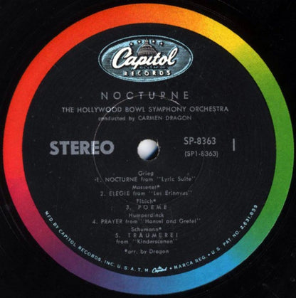 The Hollywood Bowl Symphony Orchestra, Carmen Dragon - Nocturne