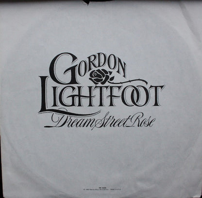 Gordon Lightfoot - Dream Street Rose